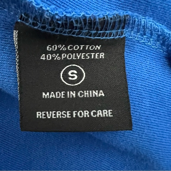 Nike Women’s Full Zip Hoodie Sweatshirt Sz Small Cobalt Blue Zipper Pocket - Picture 7 of 10